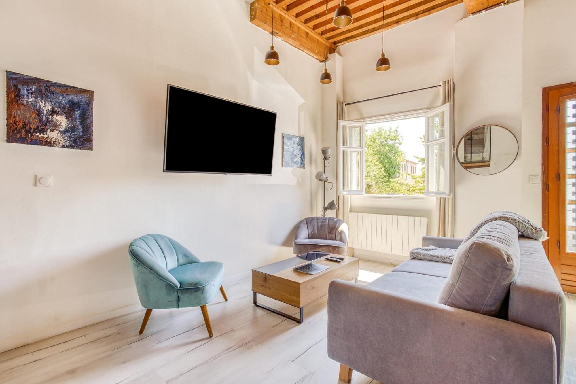 ליון Charming 6-Person Apartment Terreaux & Croix Rousse Area מראה חיצוני תמונה